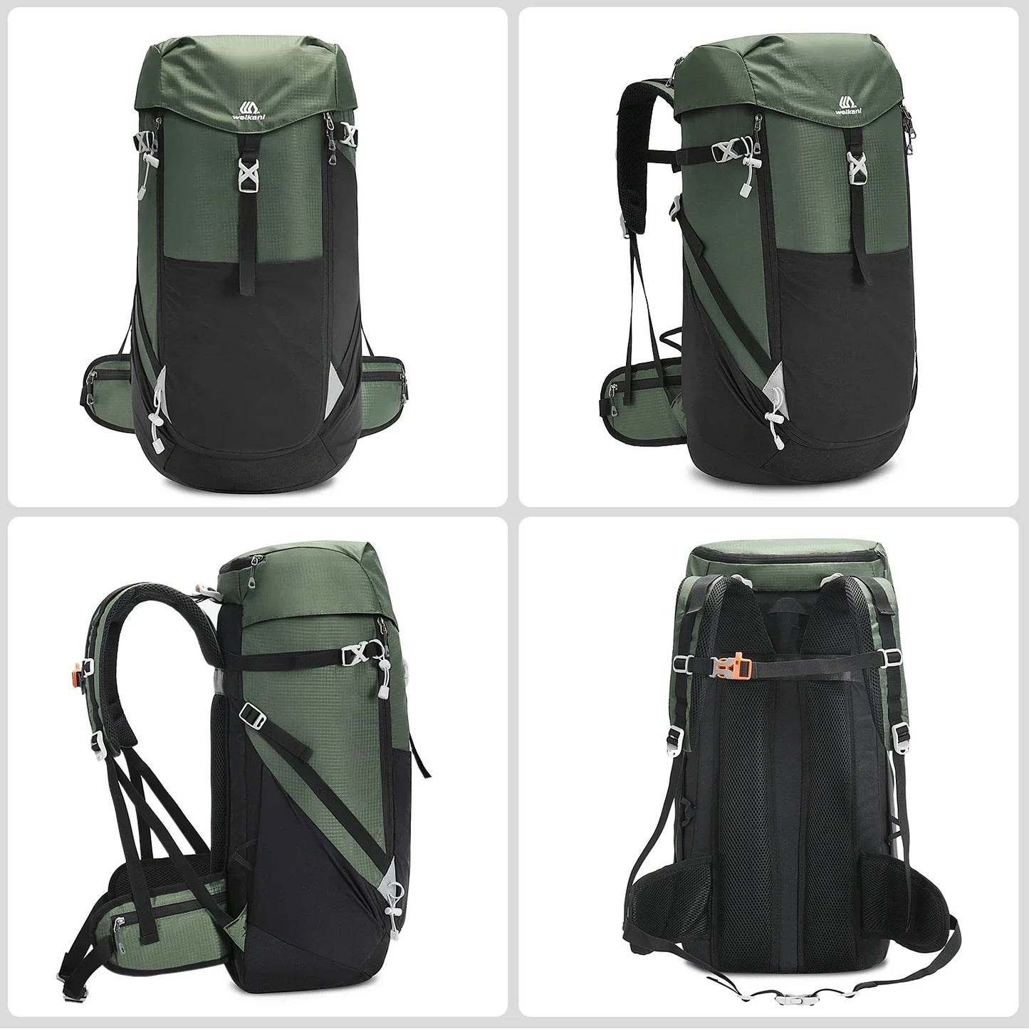 50L Mountain Waterproof Backpack