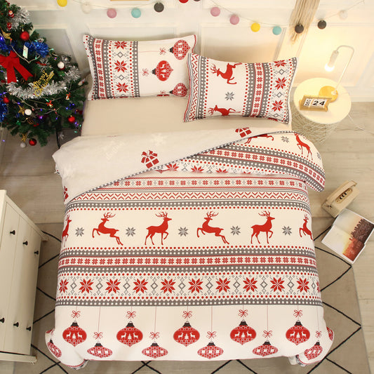 PEACE: Bedding Set Snowflakes Bedding Sets